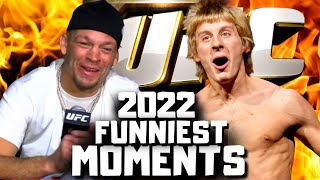 2022 UFC Funniest Moments [upl. by Krissy112]