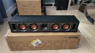 Klipsch R34C Center Channel Review [upl. by Tews655]