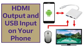 HDMI Output and USB Input on Your Phone [upl. by Emee930]