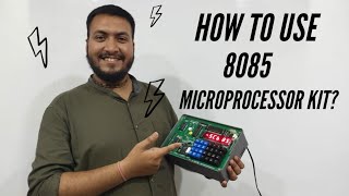 How to use 8085 microprocessor kit [upl. by Minabe586]