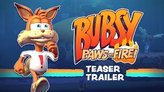 Bubsy™ Paws on Fire  Teaser Trailer [upl. by Shirah]