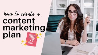 How to Create A Content Marketing Plan  SOCIAL MEDIA TIPS [upl. by Aneele]