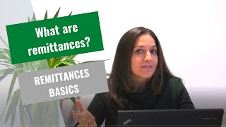 What are remittances Understanding Remittances Basics [upl. by Xad153]