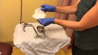 IUD Tray Set Up  Original Video [upl. by Ruben]