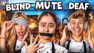 BLIND DEAF MUTE BAKING CHALLENGE PART 3  w LANA RAE CARTER [upl. by Doomham]