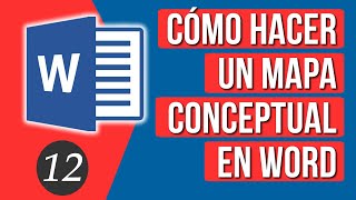 Como Hacer Mapas Conceptuales en Word [upl. by Auria377]