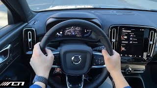 2023 Volvo XC40 Recharge POV Test Drive [upl. by Melvyn]