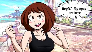 URARAKA MY HERO ACADEMIA THREE MINUTES OF BREAST BOUNCE [upl. by Kindig]