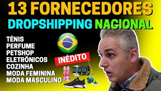 💰 13 FORNECEDORES PARA DROPSHIPPING NACIONAL  EXCLUSIVOS [upl. by Enymsaj]