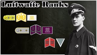 Rank Structure of the German Air Force in World War Two  Structure [upl. by Atirec]