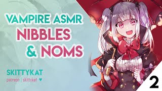 ASMR  Cute Vampire Threatens You with Nibbles amp Noms [upl. by Letniuq]