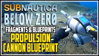 Propulsion Cannon Fragments Subnautica Below Zero [upl. by Eillod]