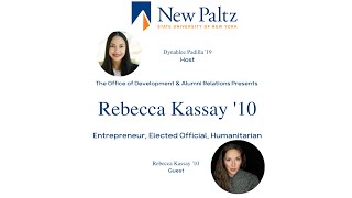 SUNY New Paltz Alumni Interview Series Rebecca Kassay 10 [upl. by Akenn361]