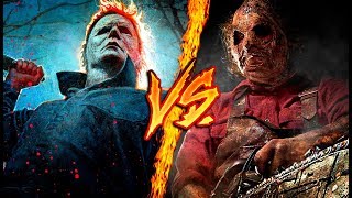 MICHAEL MYERS VS LEATHERFACE ║ COMBATES MORTALES DE RAP ║ JAYF [upl. by Bywaters]