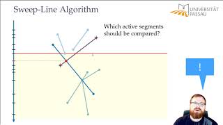 SweepLine Algorithm for Line Segment Intersection 25  Computational Geometry  Lecture 02 [upl. by Artkele923]