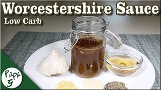 Worcestershire Sauce Recipe – Low Carb Keto Sauce  Saucy Sunday [upl. by Nabatse395]