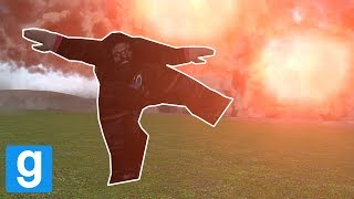 WILL PS1 HAGRID SURVIVE THE NUKES  Garrys mod Sandbox [upl. by Mallissa]