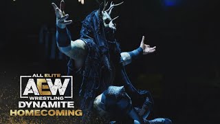 Watch Malakai Blacks Epic First AEW Entrance  AEW Dynamite Homecoming 8421 [upl. by Ahsuoj739]