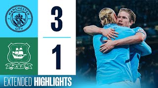 Extended Highlights  Man City 31 Plymouth  OReilly brace amp De Bruyne goal into FA Cup Quarters [upl. by Emanuele243]