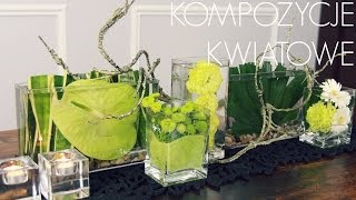 5 POMYSŁÓW NA KOMPOZYCJE KWIATOWE [upl. by Sabrina]