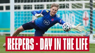 Day in the Life of an England Goalkeeper 🧤 Pickford Johnstone amp Henderson  Inside Access [upl. by Ermey]