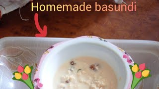 homemade basundi  Ashirvad home cooking channel [upl. by Edan864]