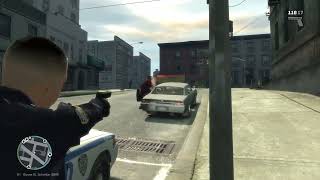 LCPDFR GTA 4 Suspect Pulls Out Gun [upl. by Inalak]