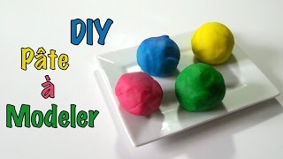 DIY Fabriquer de la pâte à modeler maison [upl. by Aicilef611]