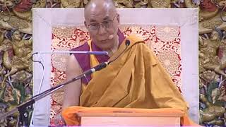 Shantidevas A Guide to the Bodhisattvas Way of Life The Dalai Lama  Morning Day 2 [upl. by Moonier]