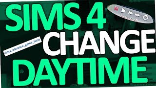 Sims 4  How to change Time of Day Cheat [upl. by Roshelle]