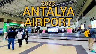 ANTALYA AIRPORT TOUR  TRANSPORTATION TIPS [upl. by Lahcar]