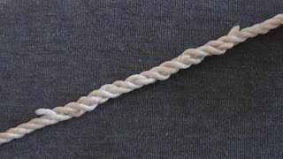 How To Splice Rope  How To Do A Long Splice [upl. by Jacobs]