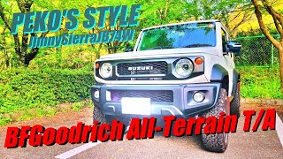 BFGoodrich AllTerrain TA KO2 LT23575R15「PEKOS STYLE JimnySierraJB74W」 [upl. by Anelram656]