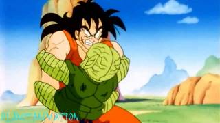 Dragonball Z Saibamen Kills Yamcha Remastered HD [upl. by Relyc]