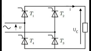 9 Le redressement commandé monophasé double alternance [upl. by Yregram]