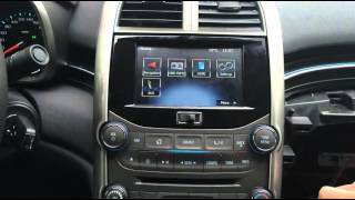 2013 2015 Chevrolet Malibu navigation interface  navigation interface for MyLink system [upl. by Neelloj]