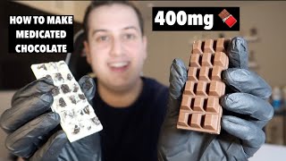 Medicated Chocolate Bars  Easiest Edible Recipes [upl. by Federico]