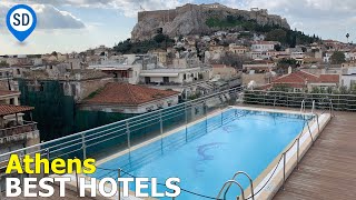 12 Best Hotels in Athens  SantoriniDavecom [upl. by Notna]