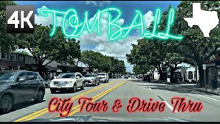 Welcome To Tomball Texas  4K City Tour [upl. by Aimej]