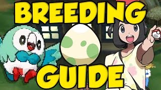 POKEMON SUN AND MOON BREEDING GUIDE Best Pokemon Sun and Moon IVs and Hidden Ability Breeding [upl. by Taam]