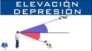 Angulo de elevación y depresión [upl. by Oicaro]