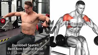 11 Exercises How to Build Your SHOULDERS and BACK [upl. by Eizzo]