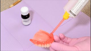 Full Chairside Denture Reline Procedure using SOFRELINER TOUGH® [upl. by Ferrigno]