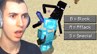 I Beat Minecraft With Realistic Combat [upl. by Najtsirk]