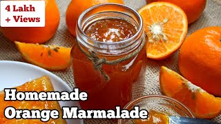 Homemade ORANGE MARMALADE RecipeEasy StepByStep Tutorial  Delicious Orange Jam [upl. by Kcirdneked]