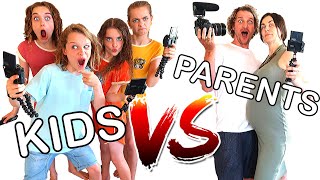 KIDS VS PARENTS  Who makes the best VLOG  wThe Norris Nuts [upl. by Nolos]