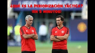 Qué es la periodización táctica en el fútbol [upl. by Froehlich]