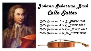 Johann Sebastian Bach  Cello suites in 432 Hz great for reading or studying [upl. by Devaney]