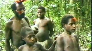 The First Meeting Between Papua New Guinea Tribesmen amp Outside World [upl. by Dell]