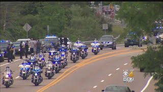 Boy Battling Rare Condition Gets Police Escort During Final Ride Home [upl. by Krall]